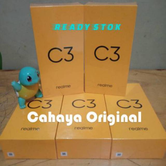 Realme C3 Ram 3/32 dan 4/64 Garansi Resmi Realme Indonesia