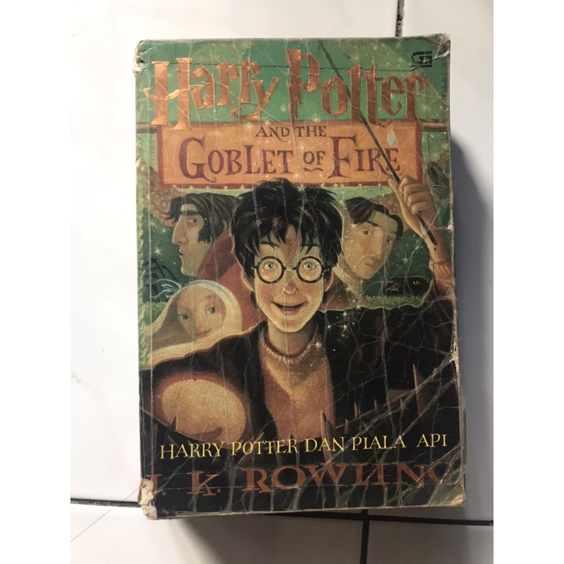 Novel Harry Potter 4 Goblet of Fire JK Rowling Preloved Bekas