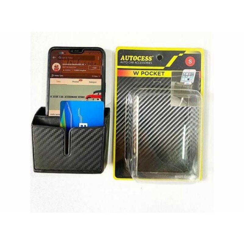 pocket organizer tempat barang dompet hp di mobil