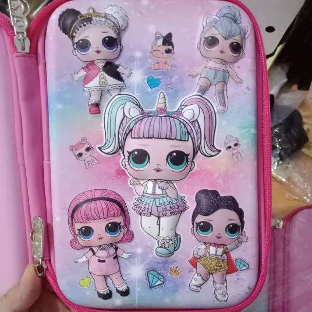 

TEMPAT PENSIL LOL SURPRISE , UNICORN