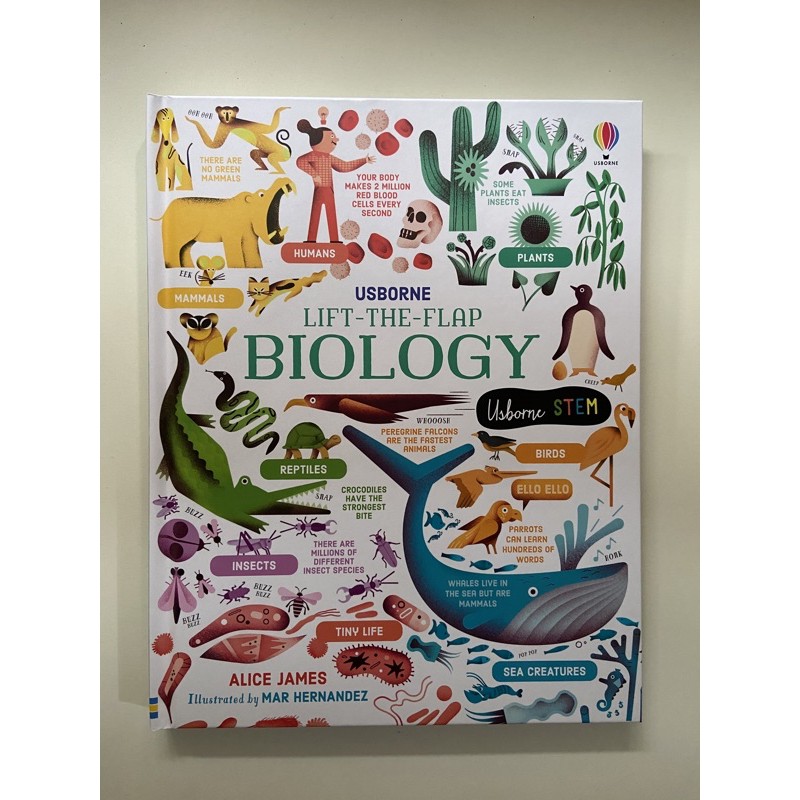 usborne lift the flap biology