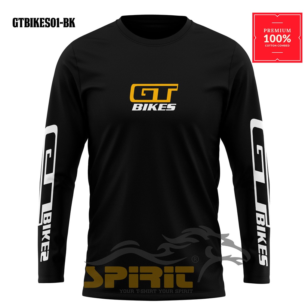 [TERBARU] Kaos sepeda GTbikes lengan panjang tshirt goes big size all size