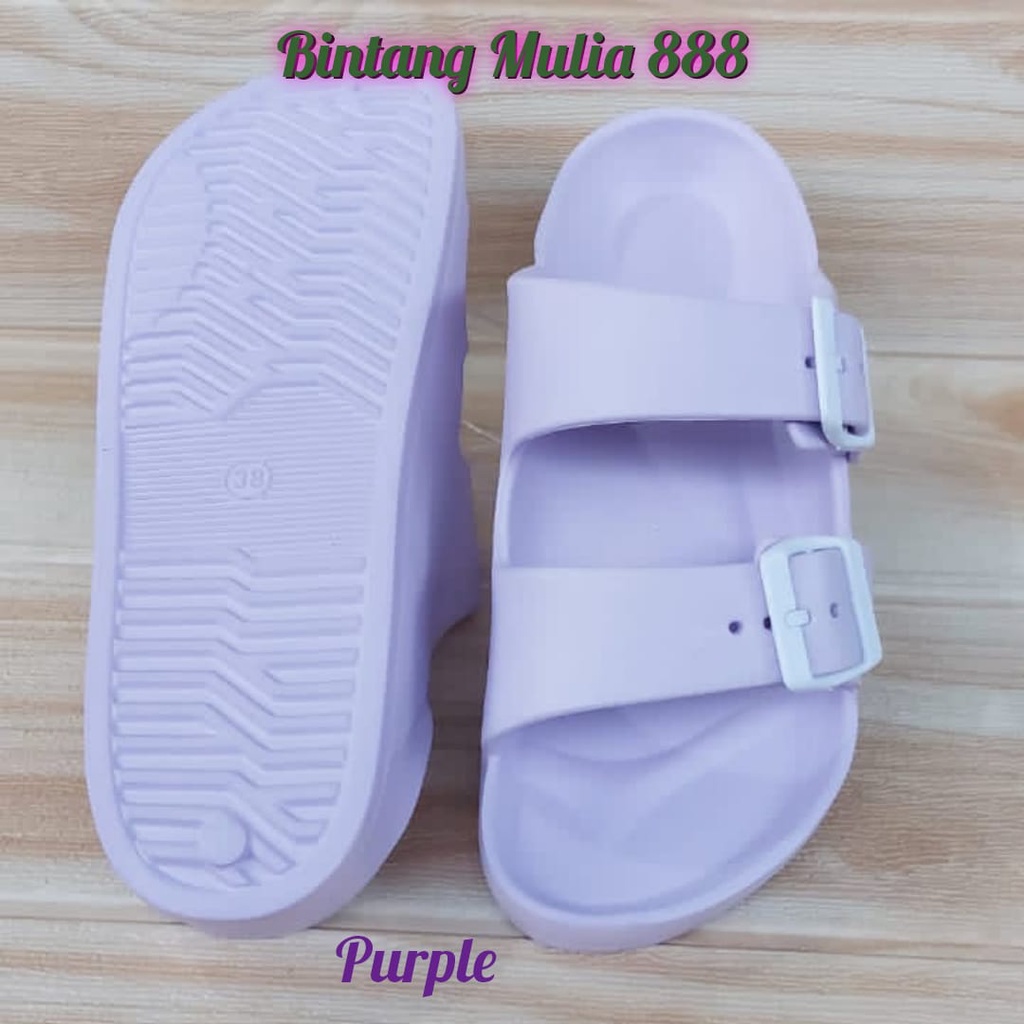 Sandal Jepang Wanita 2 Strap / Sendal Slop Slide Karet Anti Slip