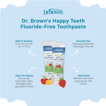 Dr Brown Toothpaste 40gr