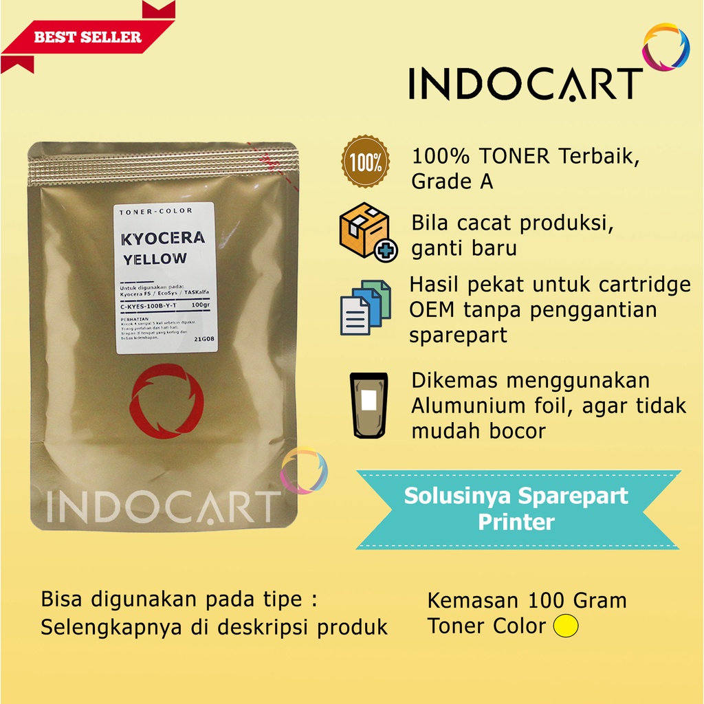 Serbuk Toner Warna Jepang-TK-8329-Kyocera TASKalfa 2551ci-100gr