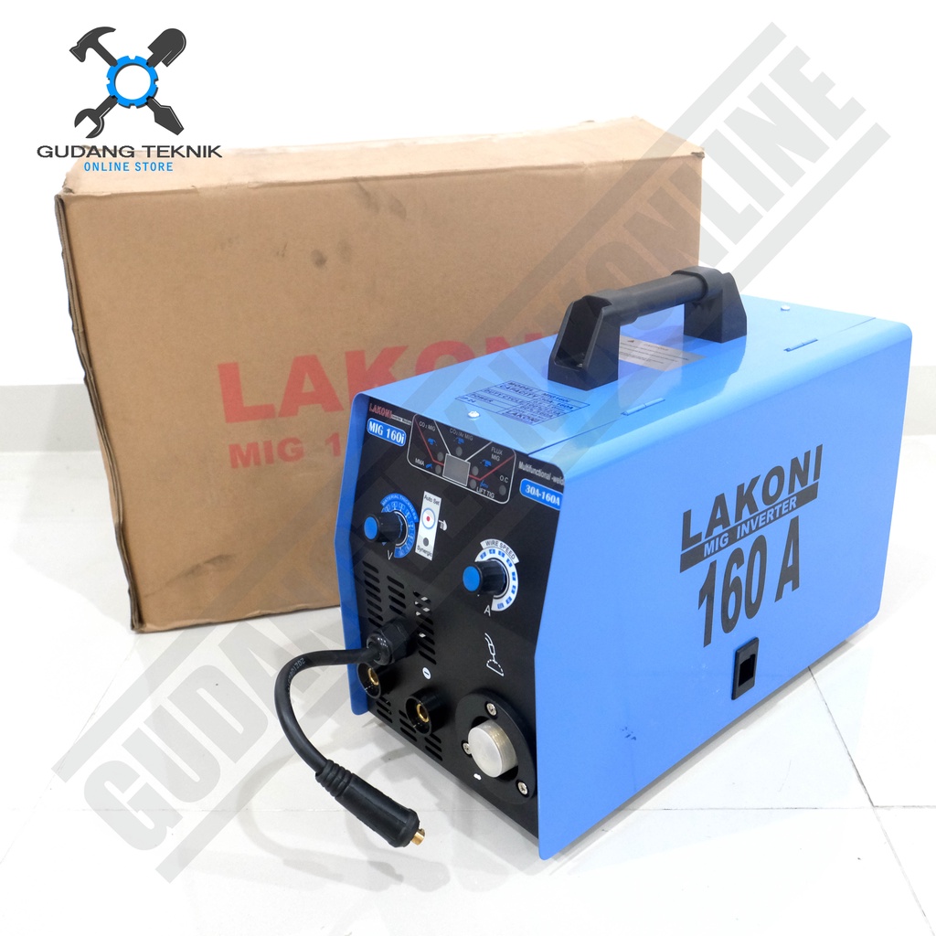 Mesin Las MIG LAKONI MIG160I MMA / Travo Las Inverter Trafo Mesin Las Listrik MIG 160I 160 LAKONI