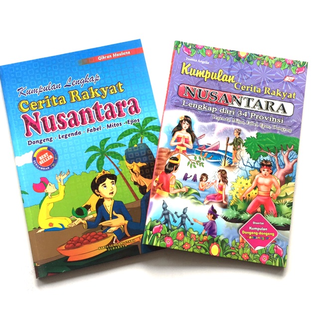 Buku Cerita Anak Kumpulan Lengkap Cerita Rakyat Nusantara Shopee Indonesia