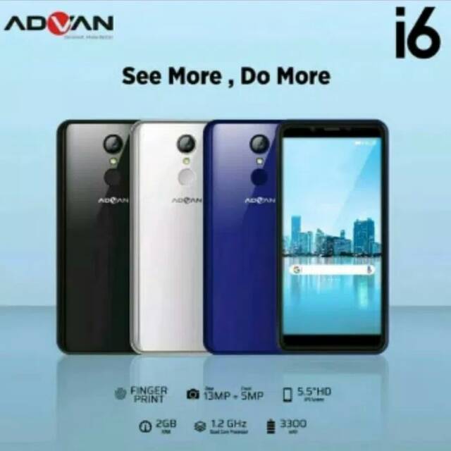 ADVAN i6 full view 4G LTE 2GB RAM