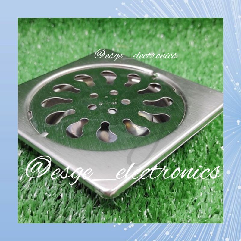 SARINGAN GOT KAMAR MANDI SARINGAN KAMAR MANDI STAINLESS SARINGAN PEMBUANGAN AIR ANTI BAU FLOOR DRAIN AFUR LANTAI STAINLESS STEEL ANTI SERANGGA MURAH ANTI KECOAK SANITARY SARINGAN AIR TOILET SARINGAN LANTAI KAMAR MANDI TOILET WC
