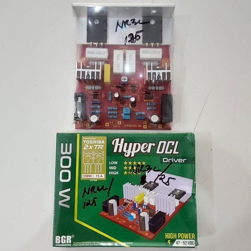 (BISA COD) Kit Power Amplifier HYPER OCL MONO BELL 302