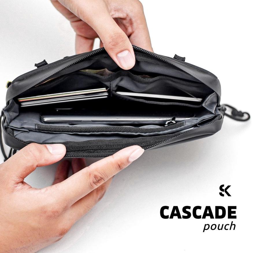 ❤[Promo Special]❤ Sidekick project CASCADE - clutch pria - hand bag pria - sling bag pria - tech