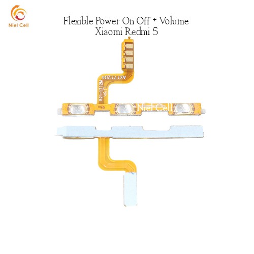 Flexible On Off Volume Xiaomi Redmi 5