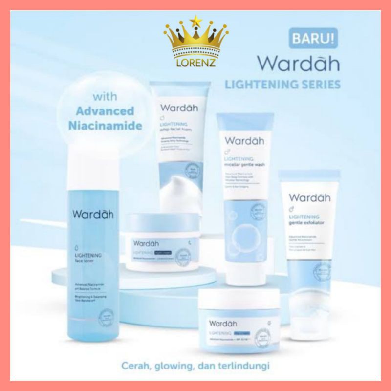 WARDAH LIGHTENING SERIES / LORENZ COSMETICS
