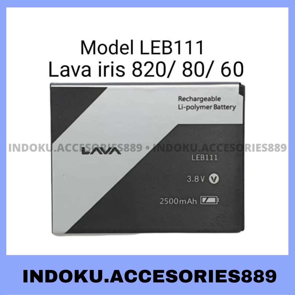 Baterai / BATERRY Lava LEB111 Ori 99