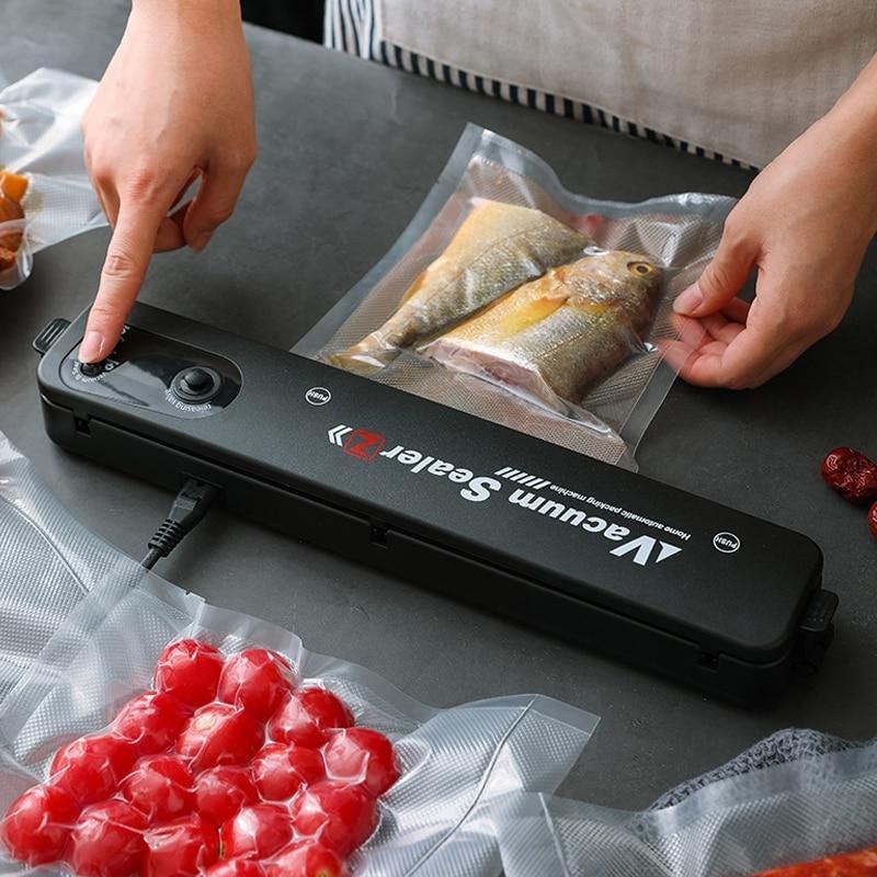 FYGALERYSURABAYA HL0234 Vacuum Sealer Food Mesin Vakum Plastik Pembungkus Makanan Otomatis
