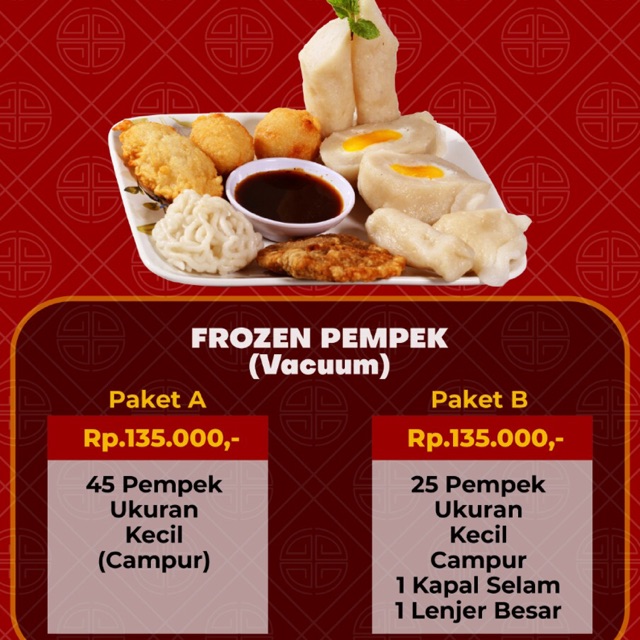 

Pempek Rumah Mama (Asli Palembang)