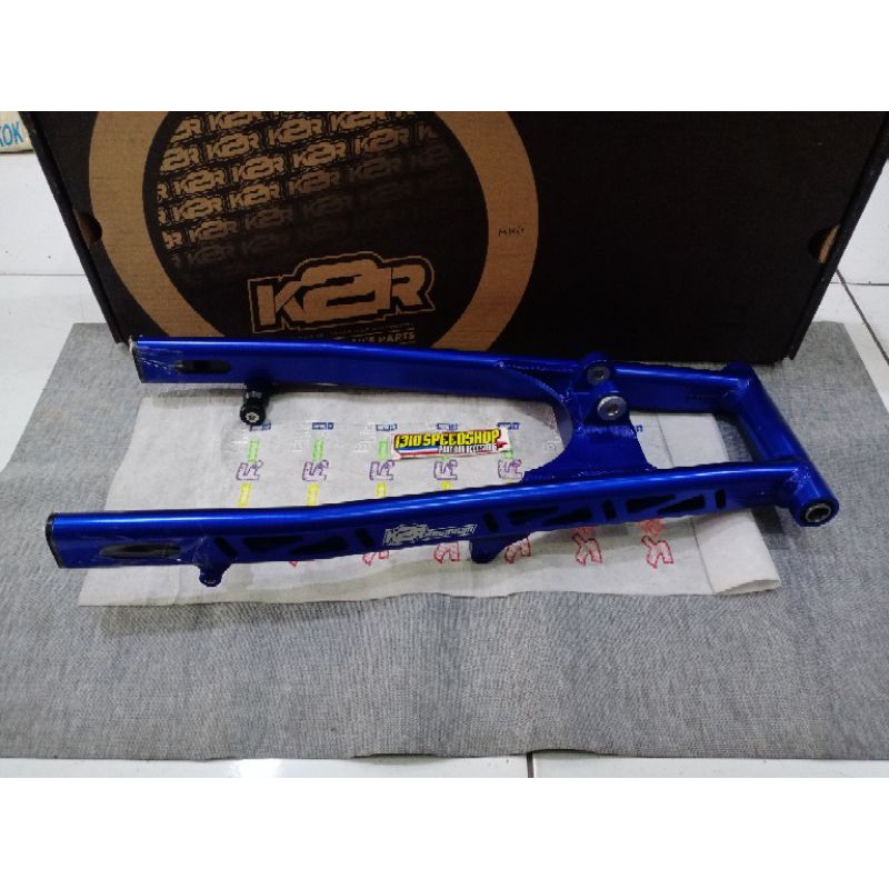 SWING ARM K2R KAWAHARA OVAL COAK BLUE NINJA R/RR/SS/KR 150 MONTING ATAS