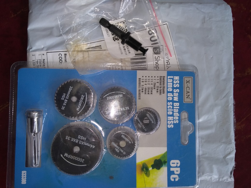 1 Set Mata Pisau Gergaji Bulat Hss