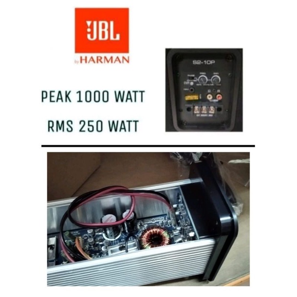 Mesin subwofer aktif JBL baru audio mobil kuat angkat 12inc
