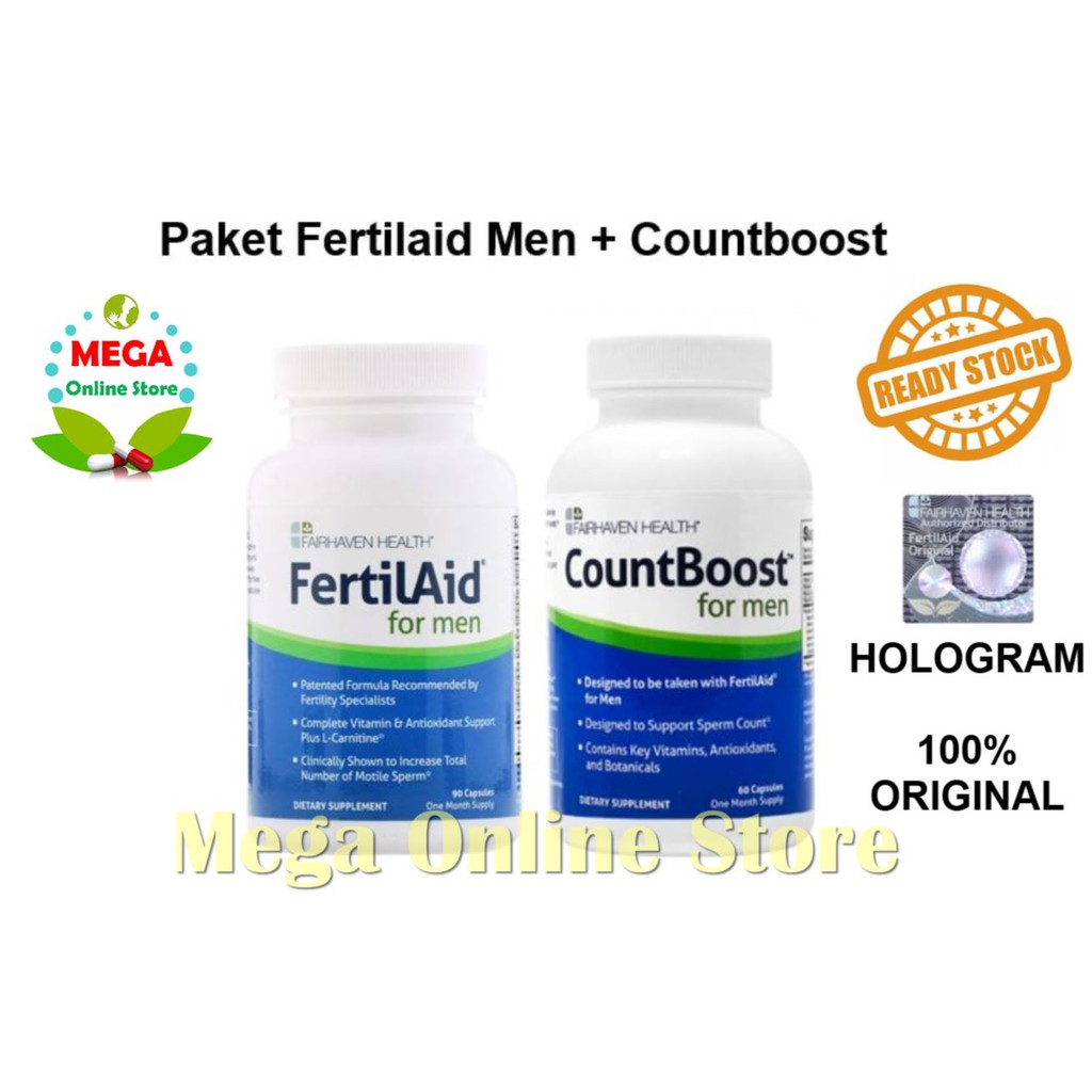 FertilAid for Men + Countboost