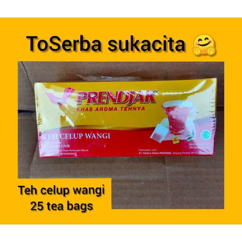 

Teh Celup PRENDJAK .. 25 TEA BAGS
