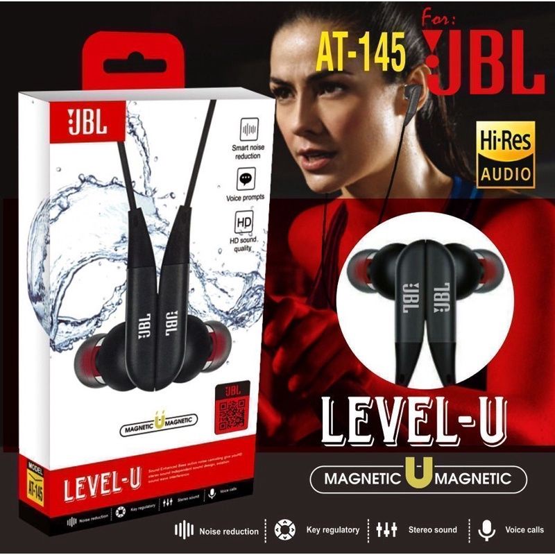 (OM) HF HEADSET JBL AT-145 LEVEL U SUPER BASS