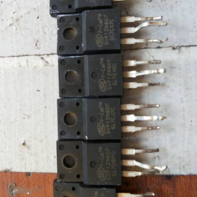 Mosfet 12n60a cabutan