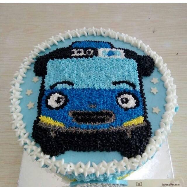 Tart karakter / kue ulangbtahun / custom cake / birthday cake / TAYO