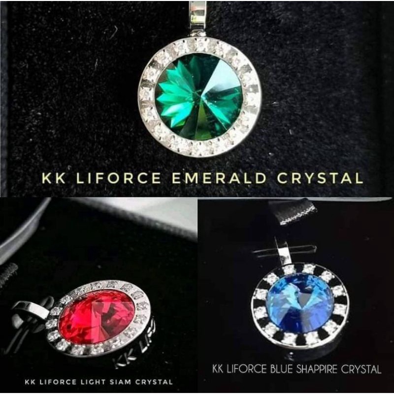 Promo KK Liforce Beli Gratis 1 KK Liforce Blue Sapphire Crystal KK Liforce Light Siam Crystal KK Liforce Emerald Crystal KK Liforce Original