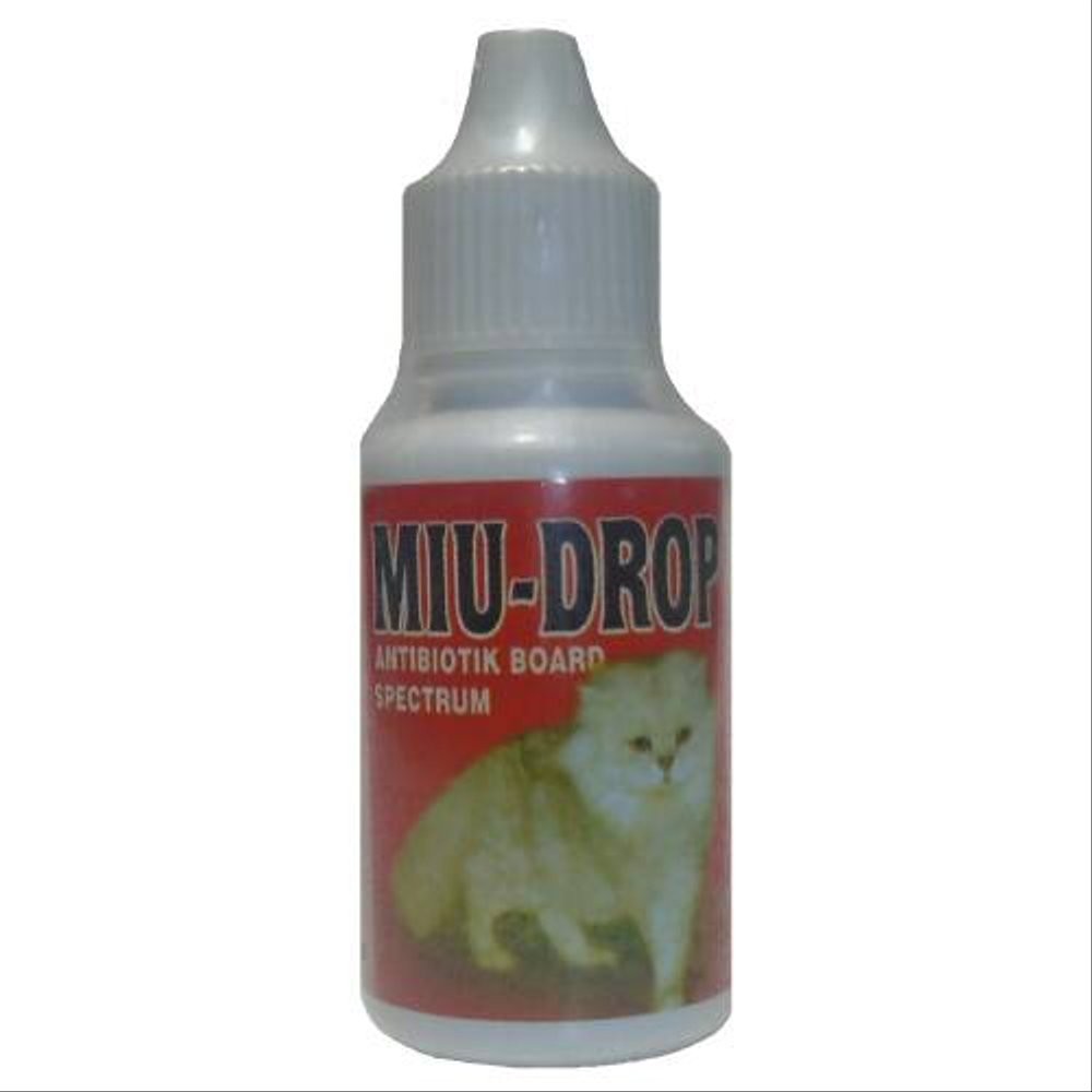 MIU DROP 30ML OBAT ANTI BIOTIK TETES UNTUK KUCING &amp; ANJING