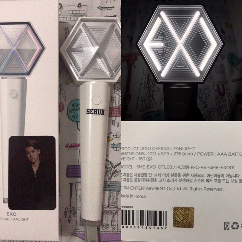 EXO OFFICIAL LIGHTSTICK VER 3.0