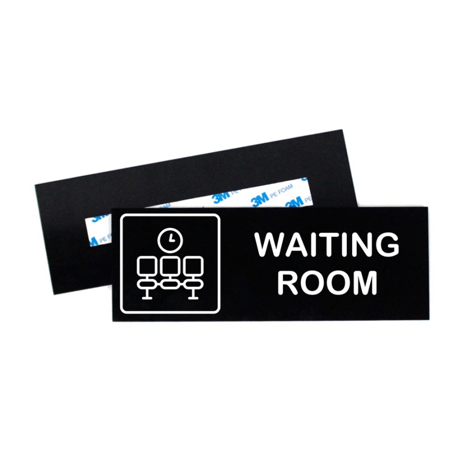 Jual Promo signage waiting room - logo area ruang tunggu - sign board