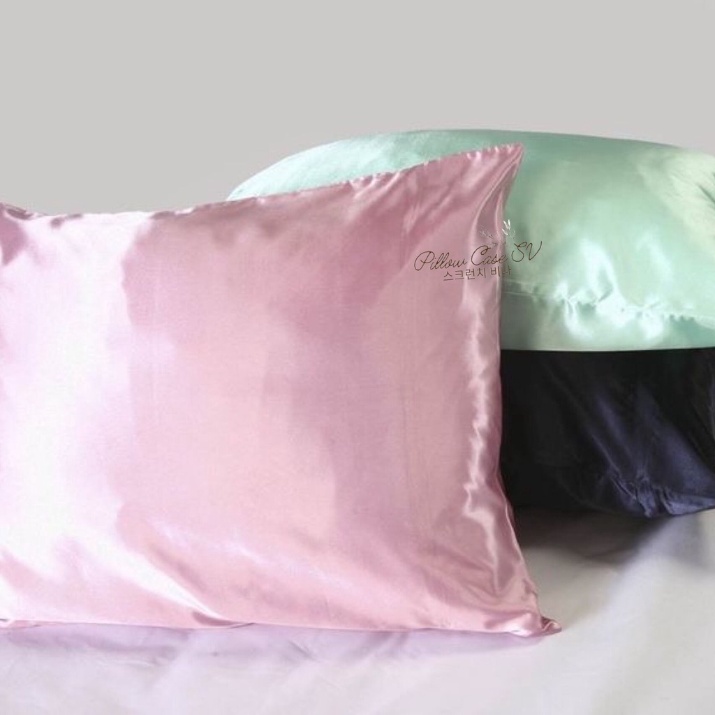 Sarung Bantal silk SV HIGH QUALITY sarung bantal satin silk pillowcase silk sarung bantal kecantikan silk satin