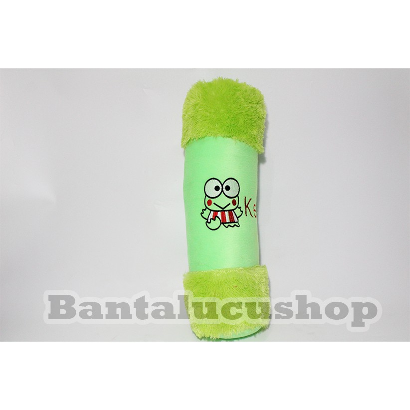 Guling karakter Doraemon Hello kitty Tazmania Keroppi Mickey Bahan Bulu Lasfur