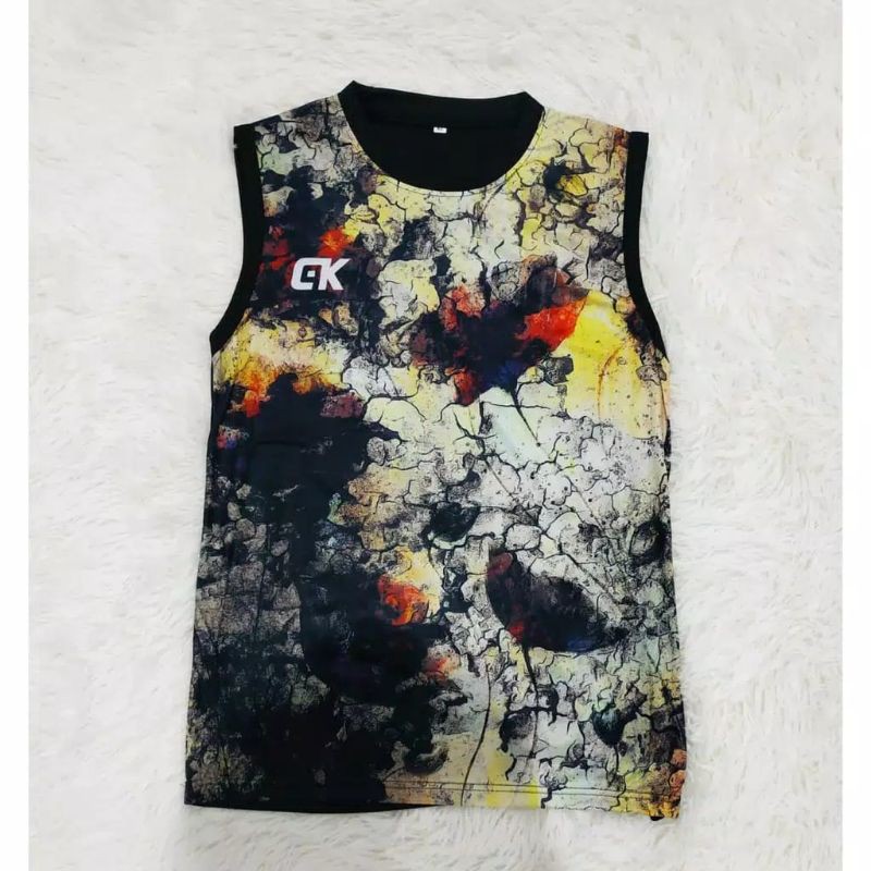 SINGLET TIE DYE OLAHRAGA / SINGLET PRINTING / SINGLET BOLA / SINGLET VOLLY / SINGLET BADMINTON /