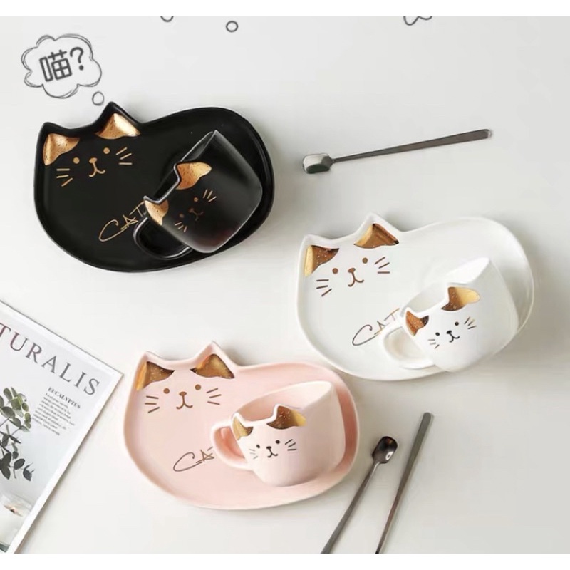 Cangkir dan mug kucing cantik dan unik  bahan keramik premium berbagai model pilihan cocok buat kado