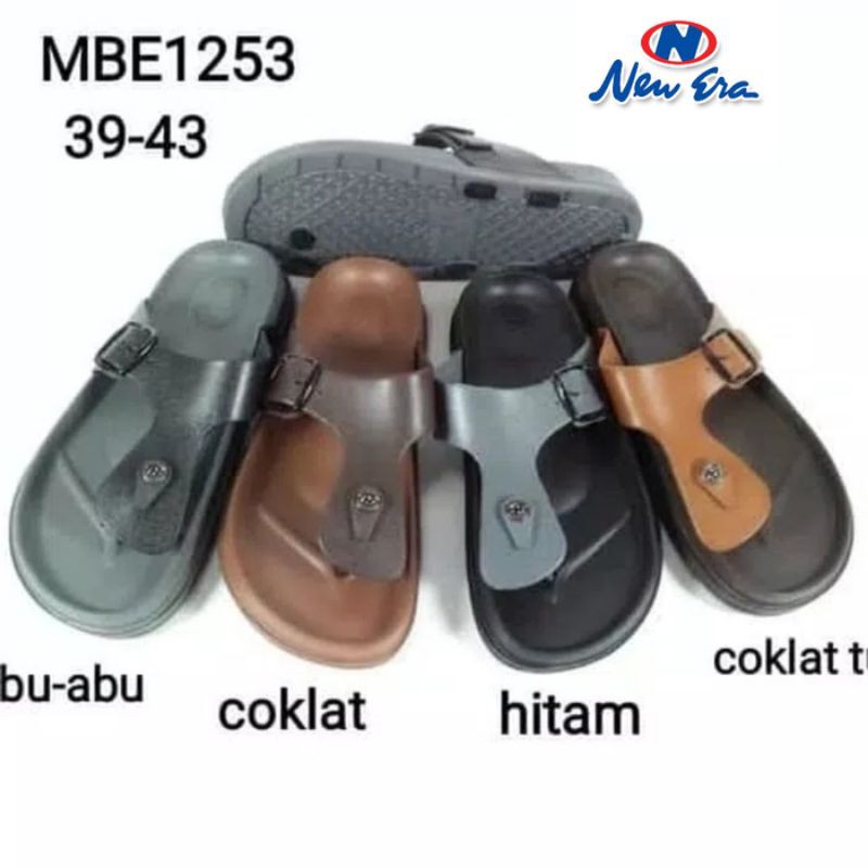 Sandal Jepit Pria Casual New Era - Sandal Karet Pria New Era