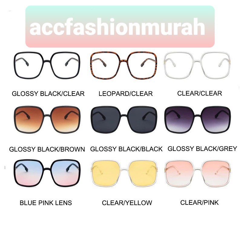 Kacamata Fashion Unisex Style Korea EG04 KACAMATA ANTI RADIASI ANTI SILAU KACA MATA PRIA WANITA