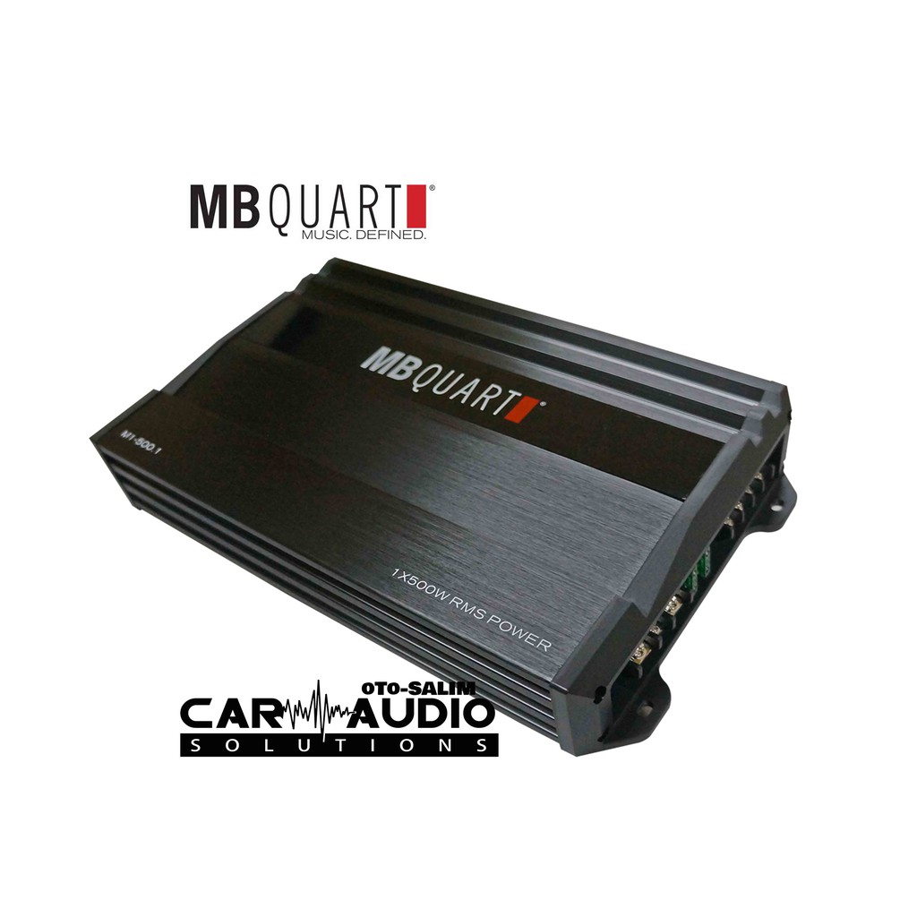 MB Quart M1-500.1 Power Amplifier Class D Monoblock RMS 500W