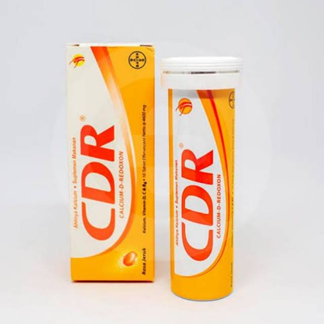 CDR EFFERVESCENT 10 TABLET