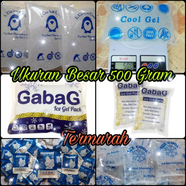 Ice gel es gel besar 500 gram