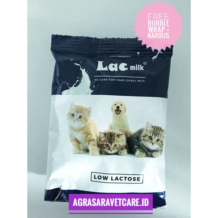 LAC Milk 30Gr (1 Sachet) - Susu Anjing susu Kucing Lac Milk