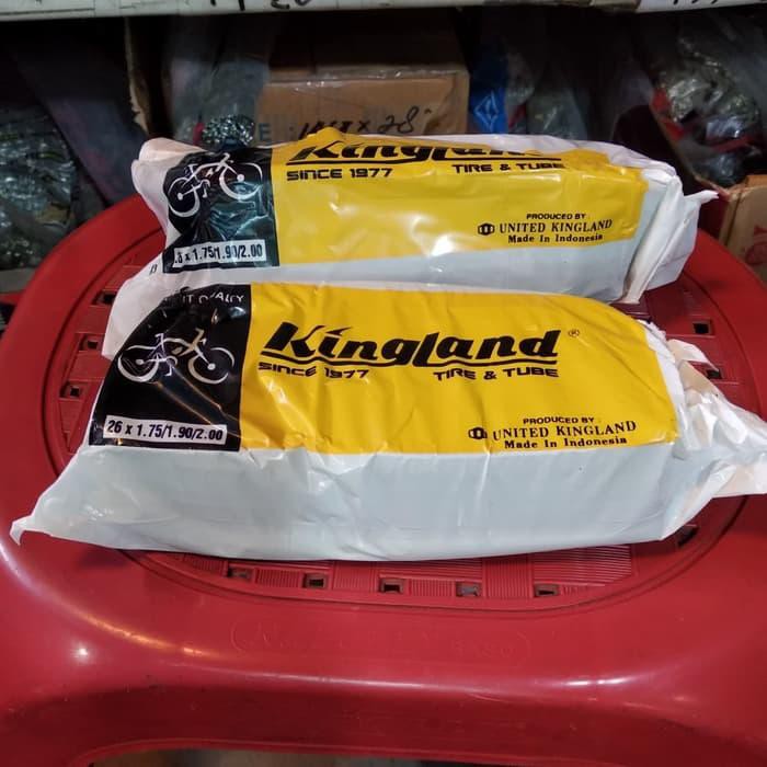 BAN DALAM 26 X 1.95 SEPEDA UNITED KINGLAND , AMERICAN VALVE