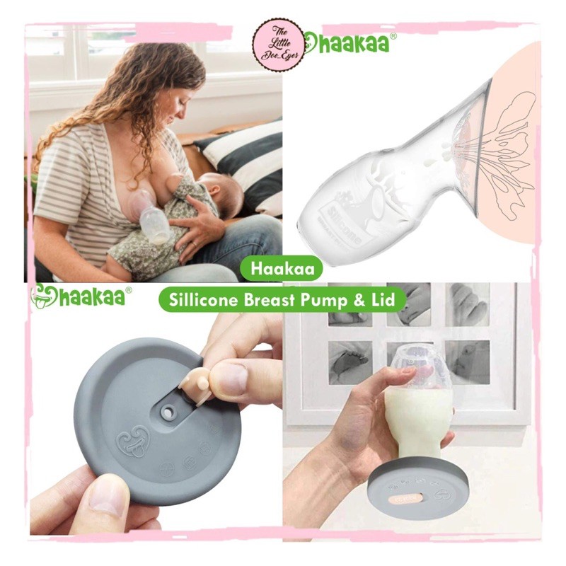 [READY] Haakaa Silicone Breast Pump / Cap / Pompa Asi / 100ml / 150ml