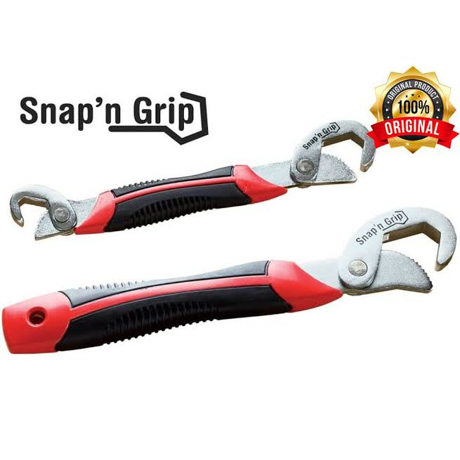 Snap n Grip Kunci Inggris Serbaguna - Merah