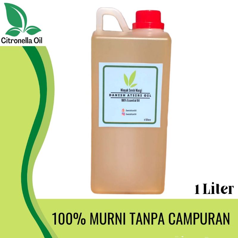 Jual Minyak Sereh Wangi Murni 1liter (READY STOK) | Shopee Indonesia