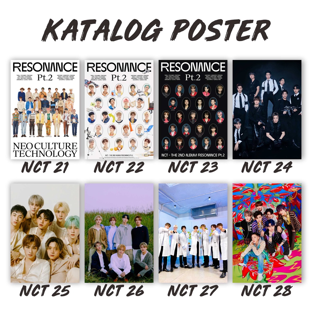 Jual Poster Kpop Nct Nct Dream Nct 127 Wayv Shopee Indonesia