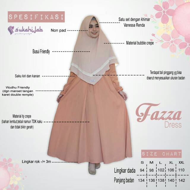 Fazza dress by sukahijab