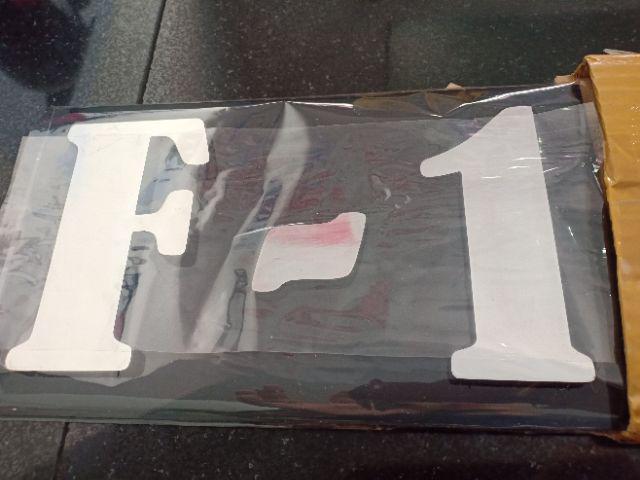 Nomor Rumah 3 Dimensi 2 Huruf Minimalis