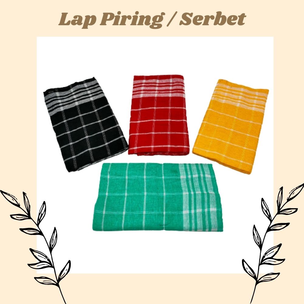 serbet / lap piring dapur termurah